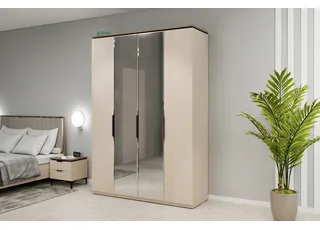 Шкаф 4-хстворчатый с зеркалом Джулия 24.4