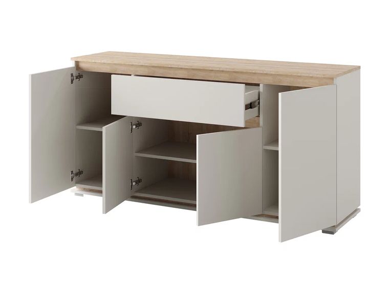 ЮТА Тумба 4 двери 1 ящик