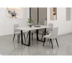 Стол кухонный Робин (опоры трапеция)