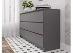 Комод 6 ящиков Мори МК1380.6