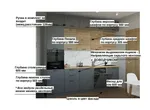 Кухонный гарнитур ЛОФТ-32 (3000 мм)